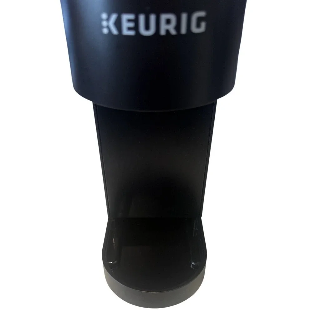Keurig K-Mini Plus Single Serve K-Cup Pod Coffee Maker Black Silver Tested Works